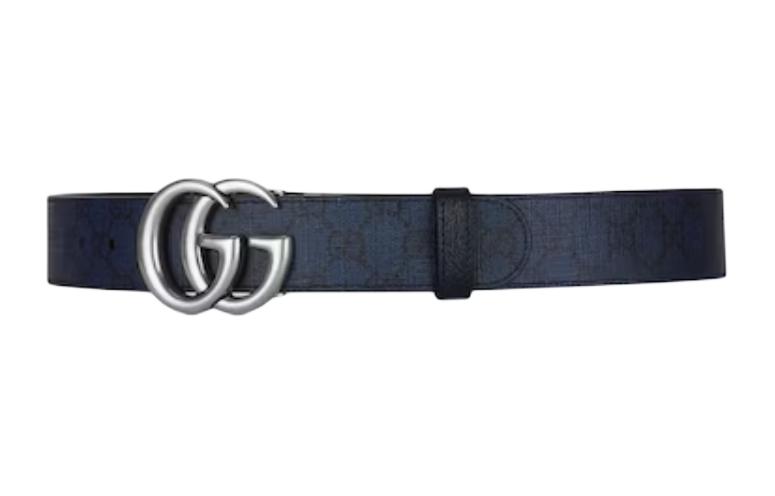 

GUCCI Ремень GG Marmont двусторонний, Blue