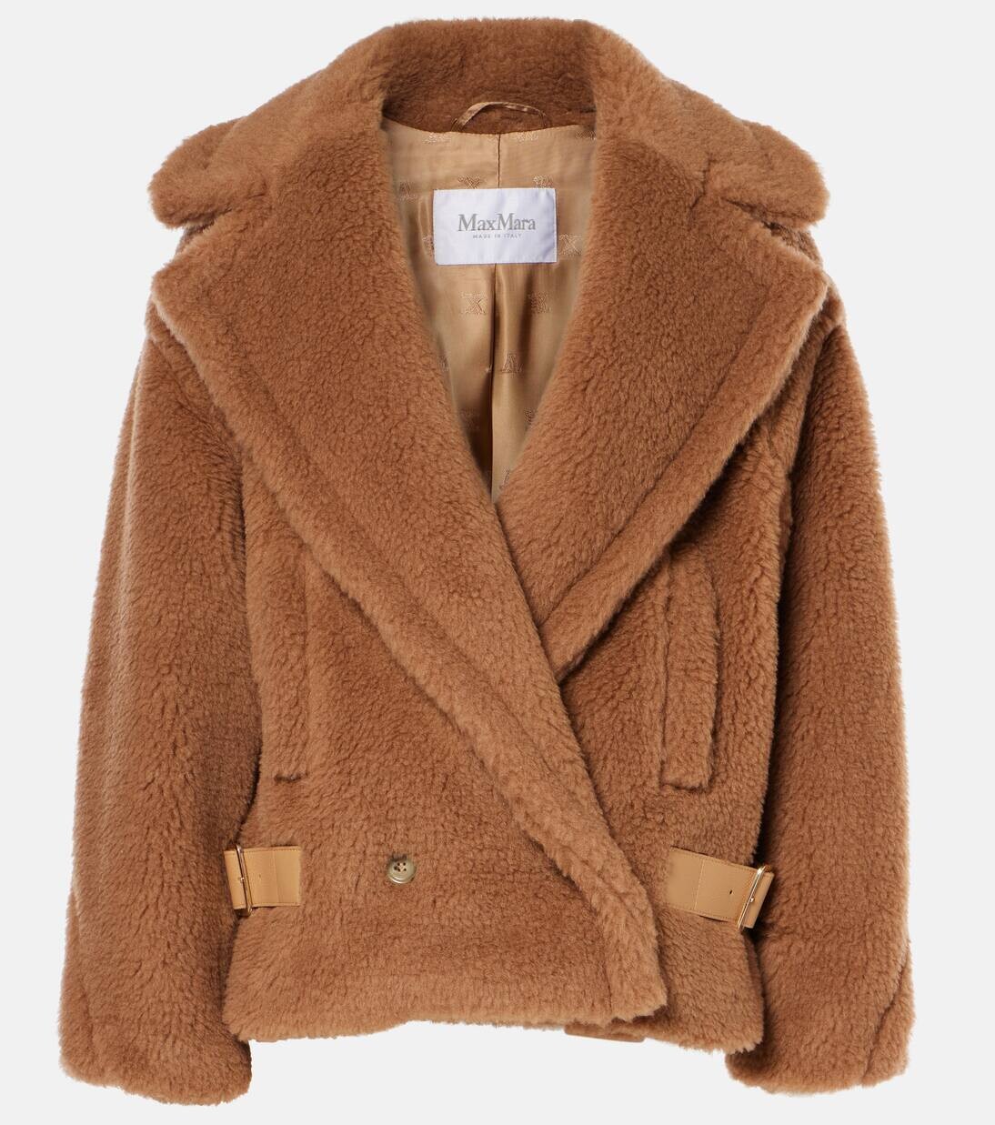 

Куртка-плюшевый мишка Ванадио Max Mara, цвет cammello