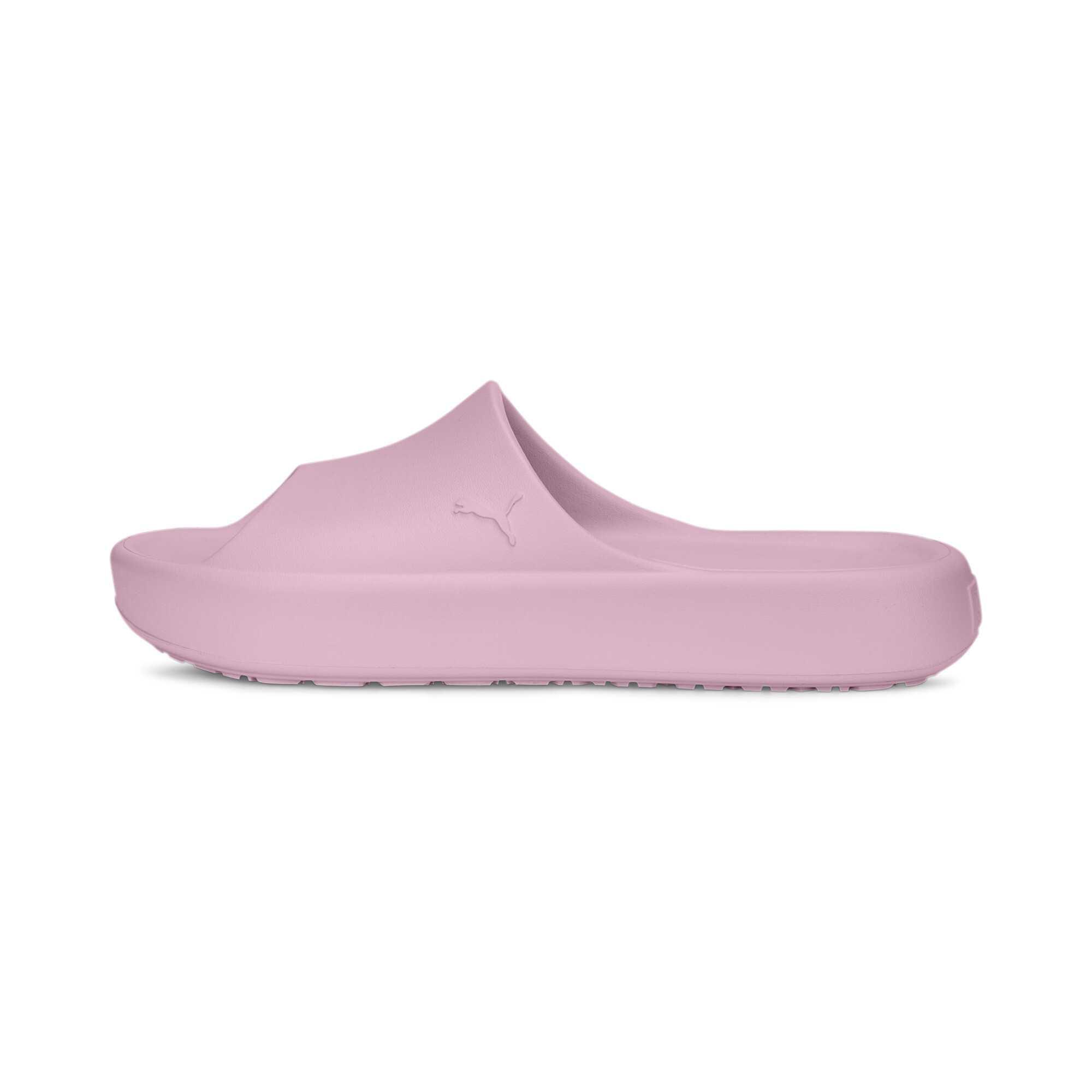 

Подростковые детские шлепанцы для улицы, устойчивые к истиранию PUMA, фиолетовый