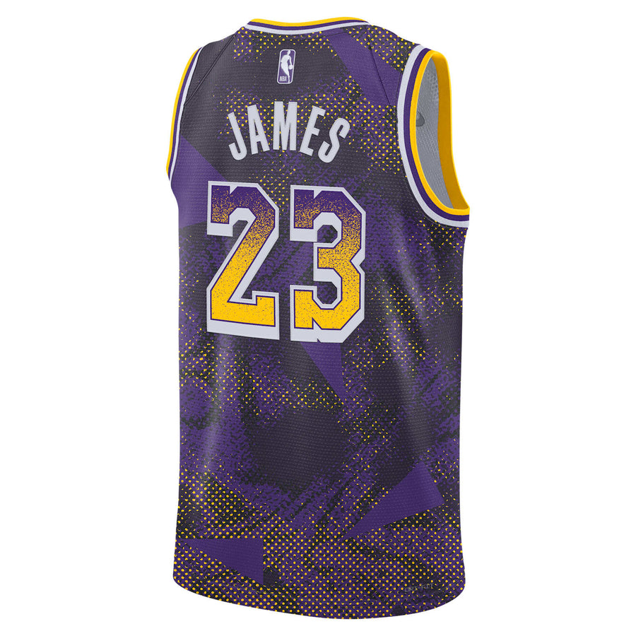 Джерси Nike Dri-FIT NBA LeBron James Los Angeles Lakers 2025/26 Select Series Swingman Jersey 'Field Purple', фиолетовый — фото 2