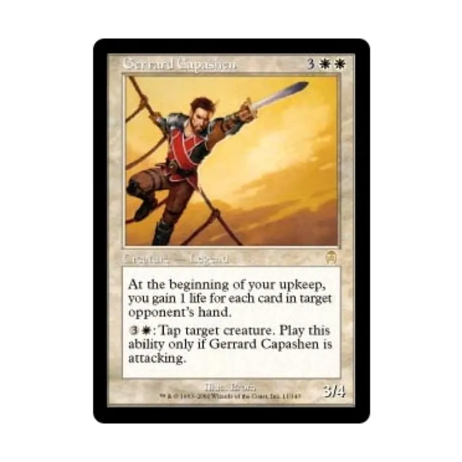 

CCG Джеррард Капашен (справа), MTG - Apocalypse