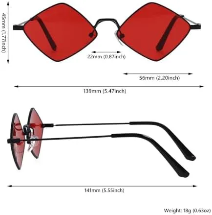 

Модные женские солнцезащитные очки в форме многоугольника, винтажные, с нестандартной маленькой оправой, ромбовидной формой, ретро, ​​очки для вечеринок MTZJH, H
