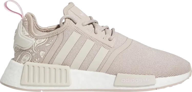 Кроссовки Wmns NMD_R1 'Wonder Taupe Paisley', фиолетовый
