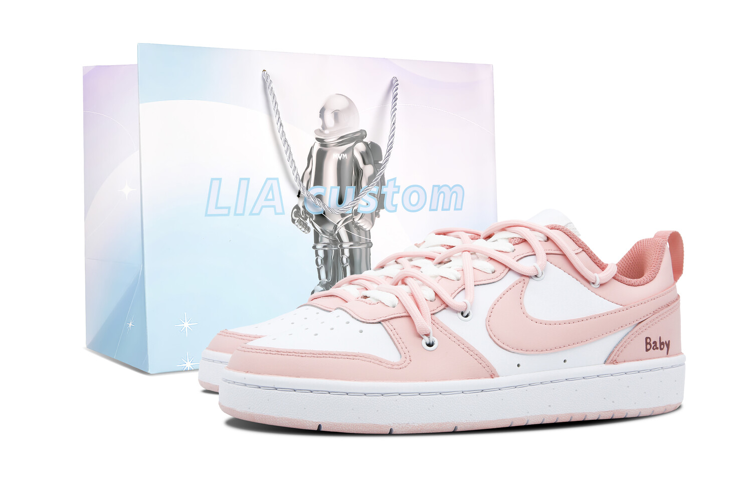 

Кроссовки Nike Court Borough Skateboard Shoes Women's Low-Top White