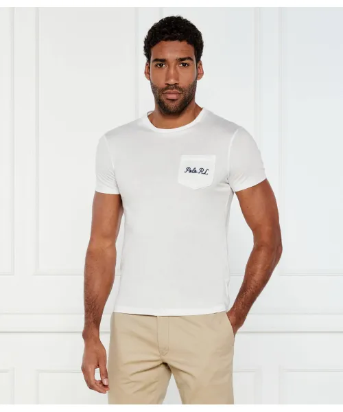 

Футболка Slim fit Polo Ralph Lauren, белый