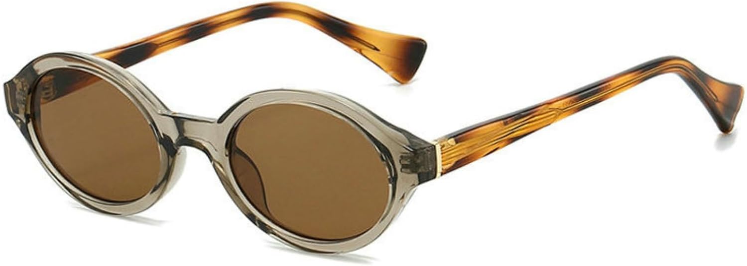 

Солнцезащитные очки Willochra Vintage Oval для женщин, модель 2026, роскошные круглые солнцезащитные очки в маленькой оправе, модные очки с защитой от УФ-излучения UV400, C4