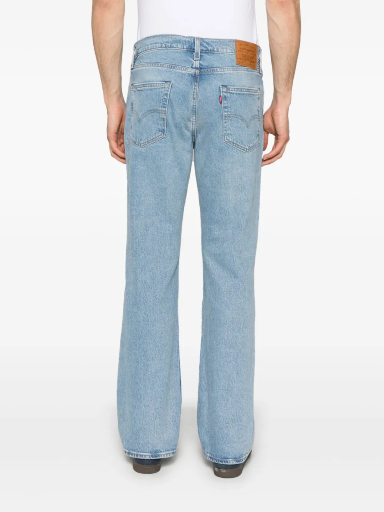Джинсы Levi's slim bootcut, синий — фото 4