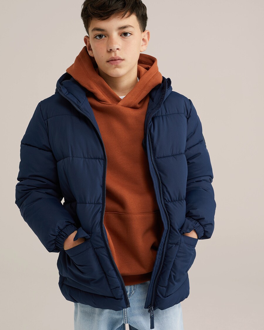 Демисезонная куртка WE Fashion, Dark blue — фото 2