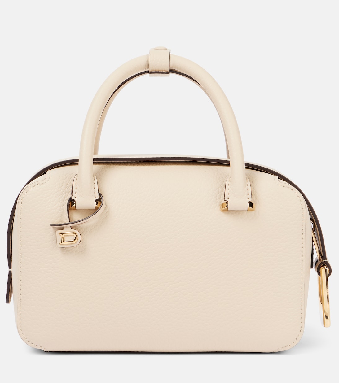 

Мини-сумка Cool Box из кожи Delvaux, Angora