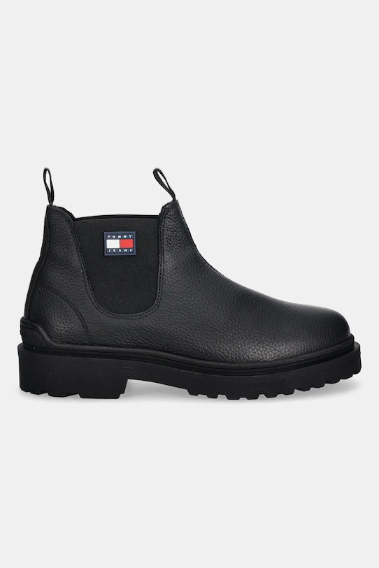 Ботинки кожаные TJM CHELSEA LEATHER WL Tommy Jeans, черный — фото 2