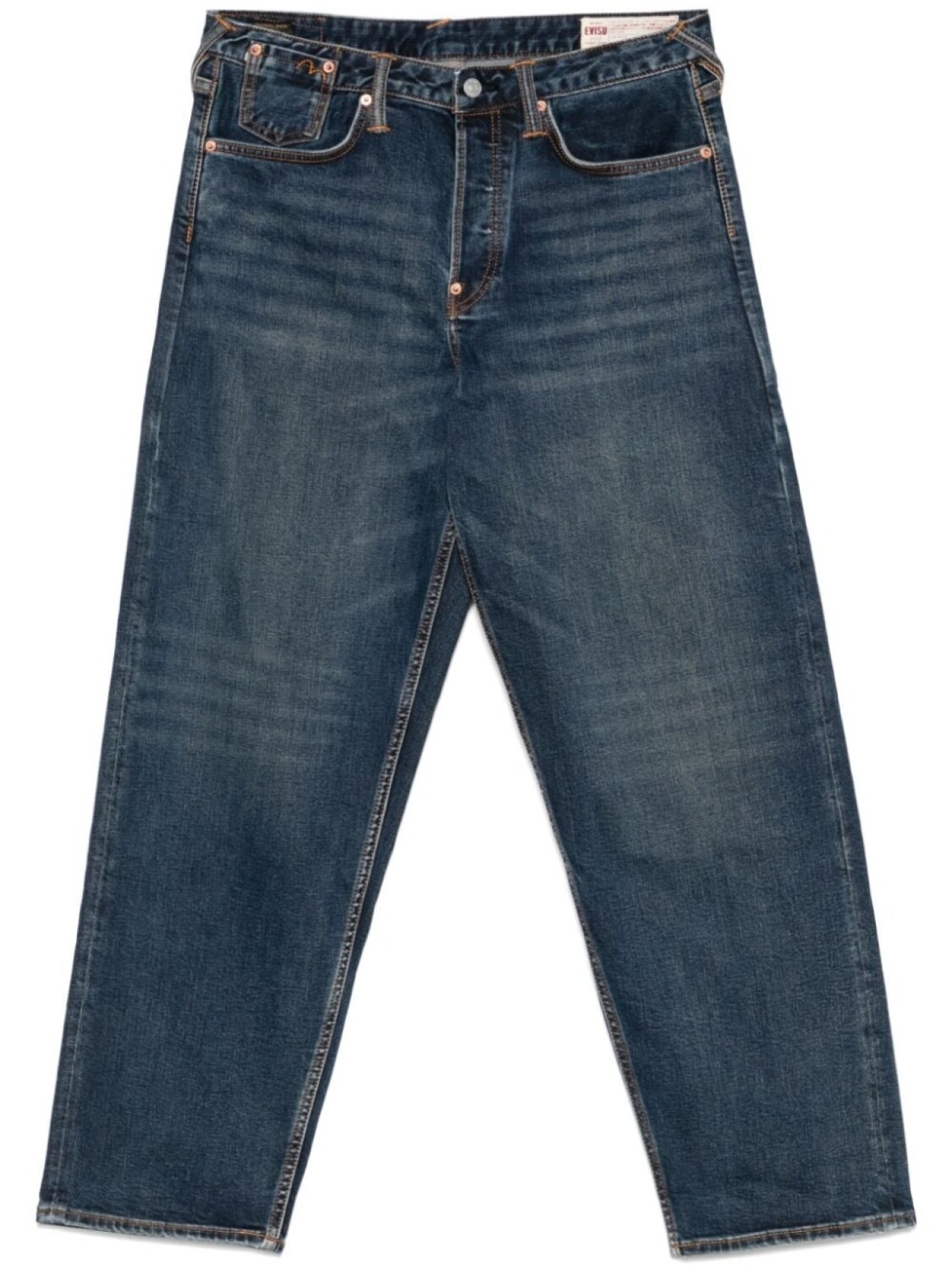 

Джинсы с логотипом EVISU, синий