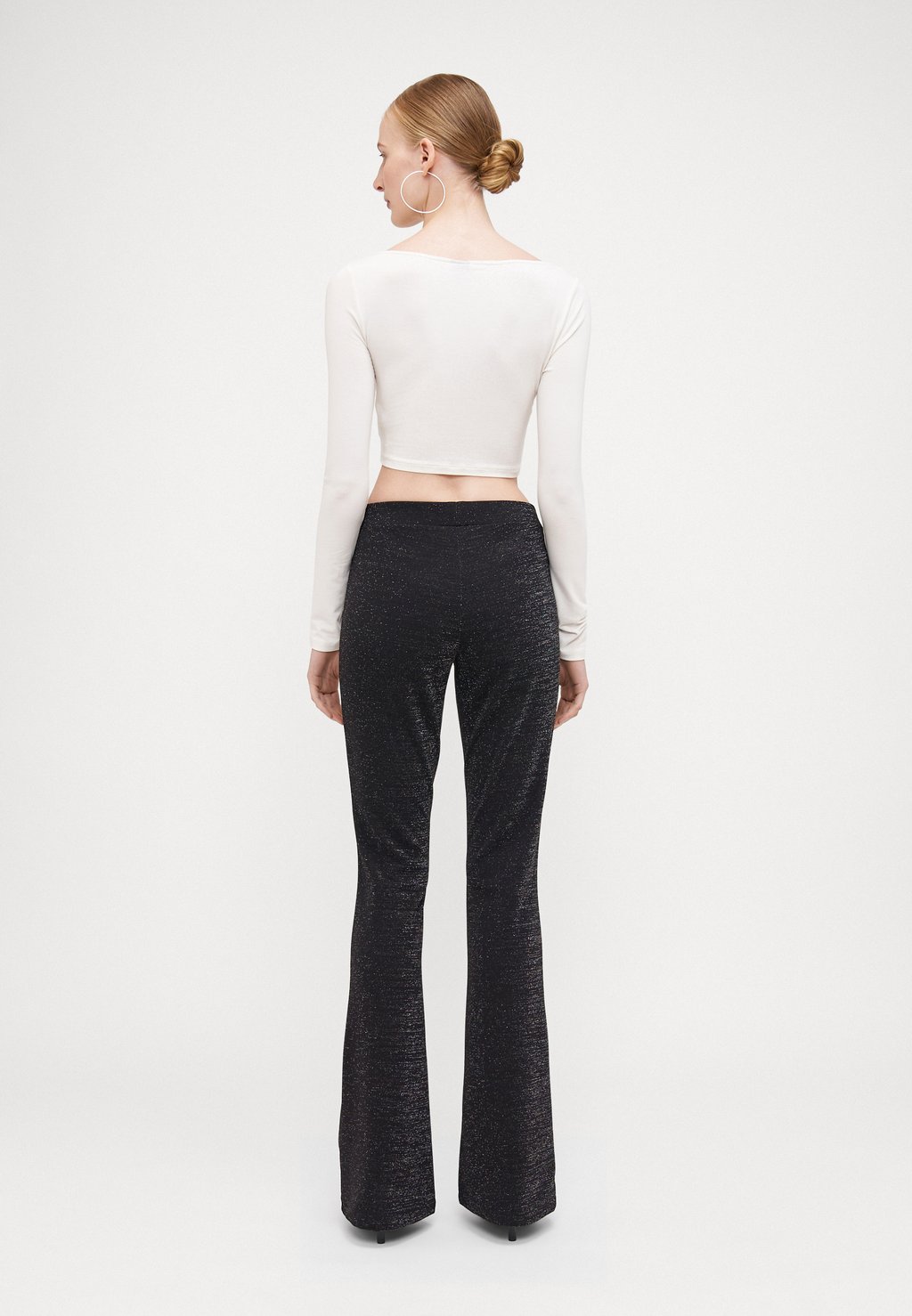 

Брюки ONLPAIGE ALYA FLARED ONLY Tall, черный