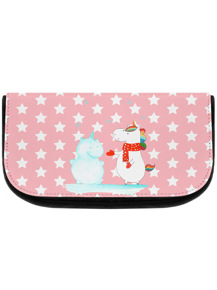 

Косметичка Mr & Mrs Panda Einhorn Schneemann ohne Spruch, цвет rot pastell