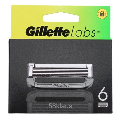 Стержни для лезвий Gillettelabs, 6 лезвий, Gillette