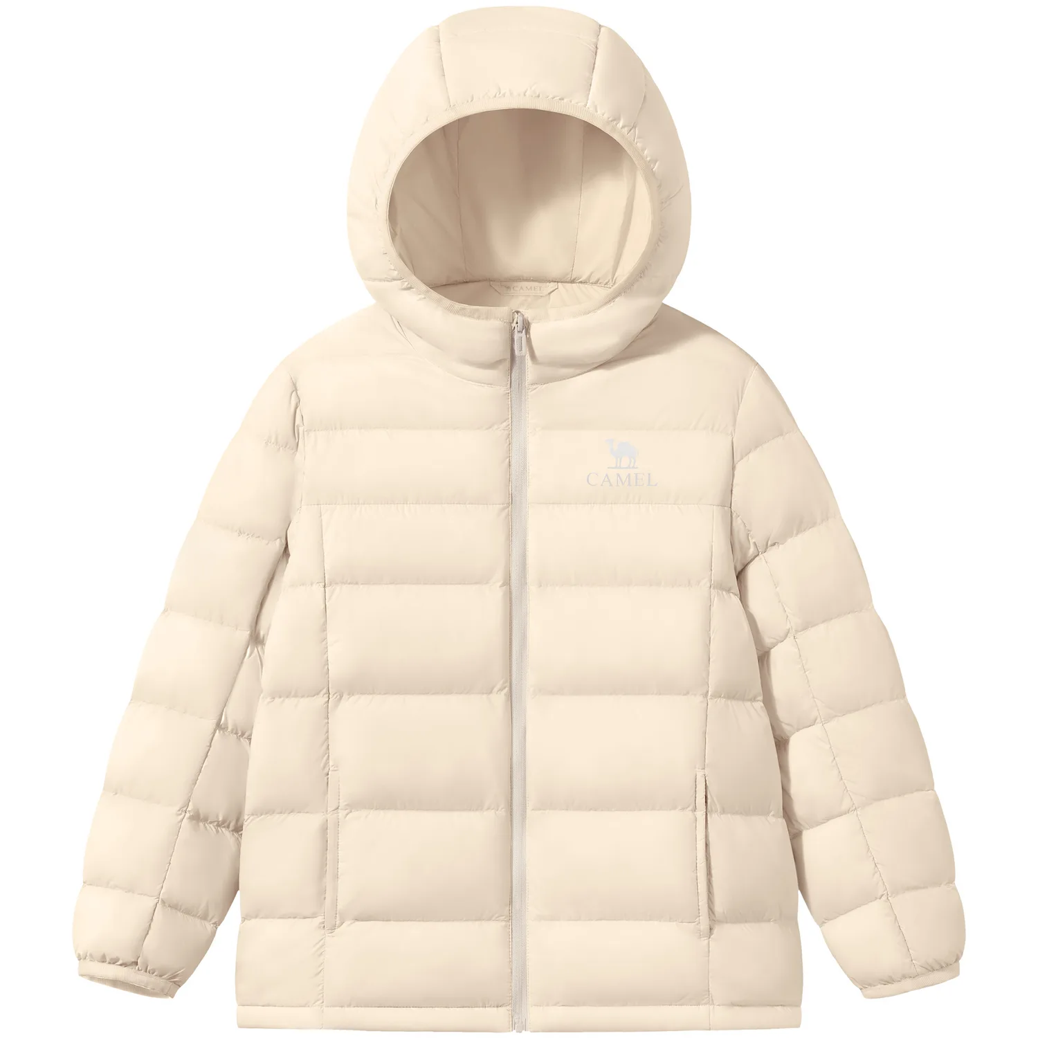 Детская пуховая куртка из коллекции Warm Fleece CAMEL, Milk Tea