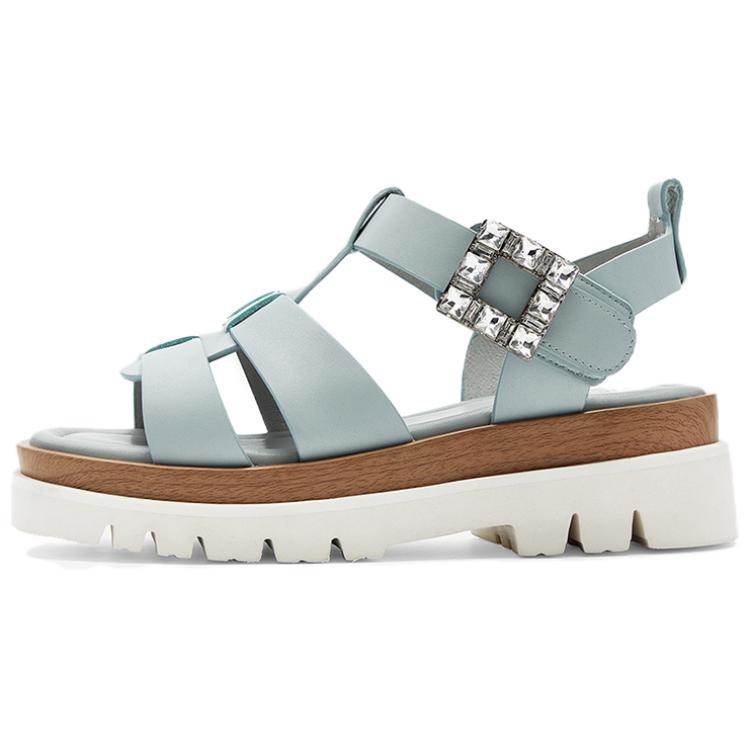 NINE WEST Женские сандалии на одной застежке синие, цвет Blue