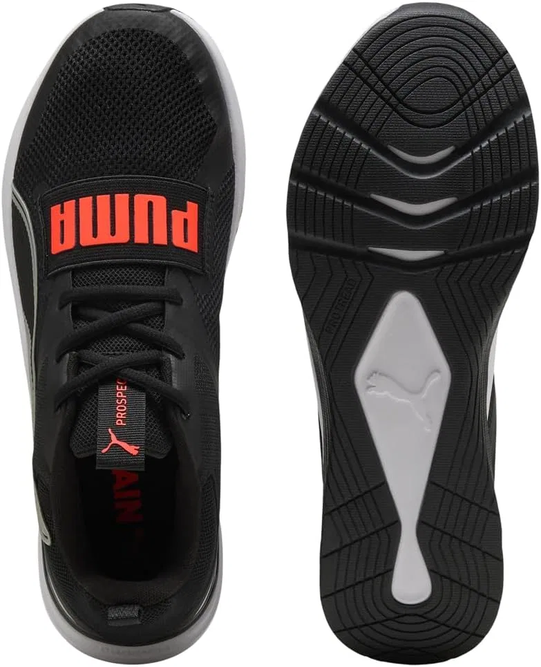 Кроссовки PUMA Unisex Prospect Cross Trainer, Puma Black Bright Red — фото 4