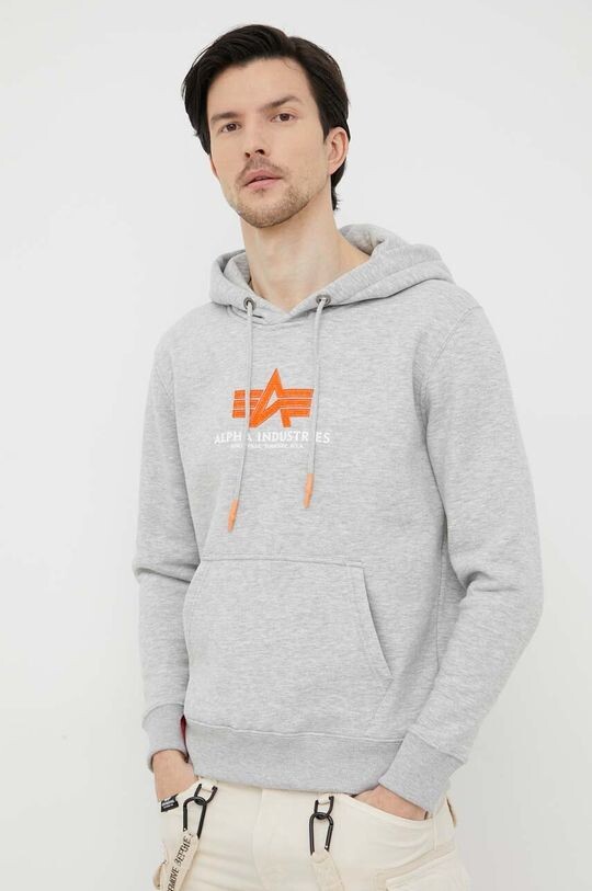 

Толстовка Alpha Industries, серый