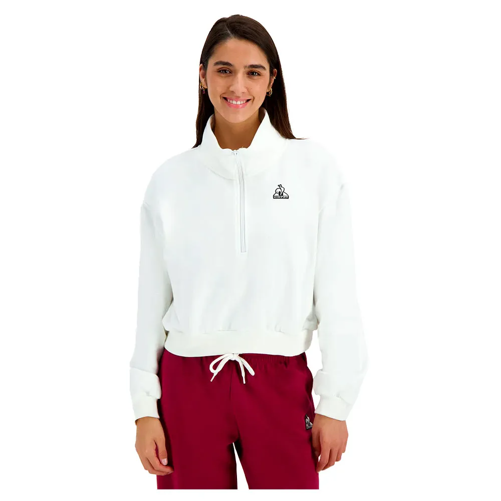 

Толстовка Le Coq Sportif Heritage SP N°1 half zip, белый