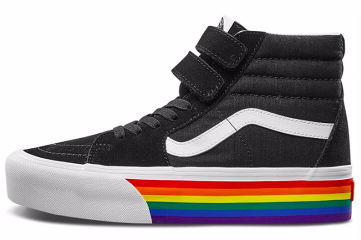 

Кроссовки Vans Sk8-Hi V Platform Rainbow Pride 2019 Women's