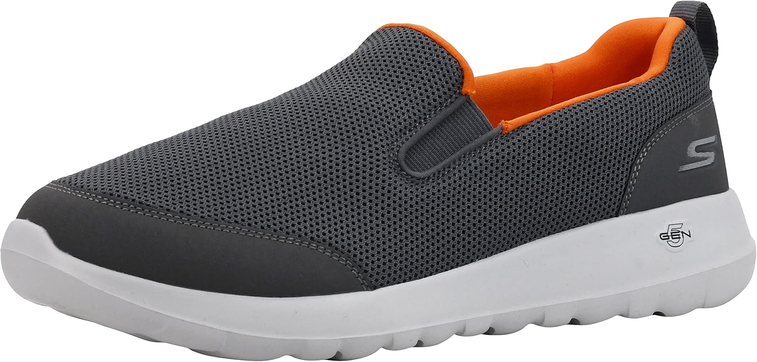 

Мужские кроссовки для ходьбы Skechers Go Walk Max Clinched, оранжевый/угольный