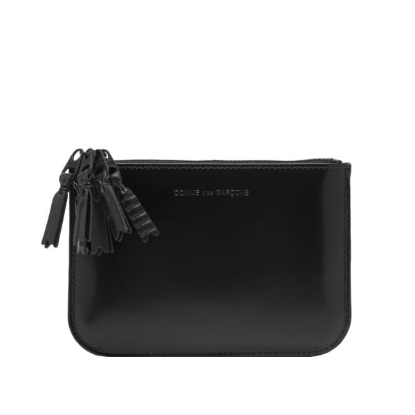 

Кошелек Comme des garçons sa8100zm, кошелек на молнии, смешанный дизайн Comme Des Garçons Wallets, черный