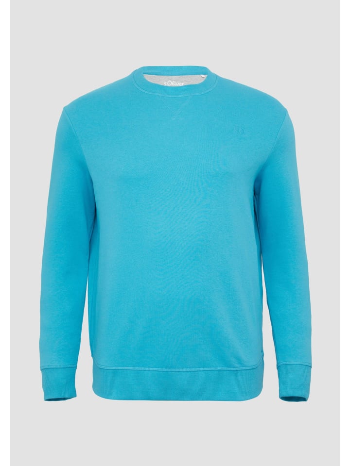 

Толстовка 6259_пастельно-бирюзового цвета s.Oliver