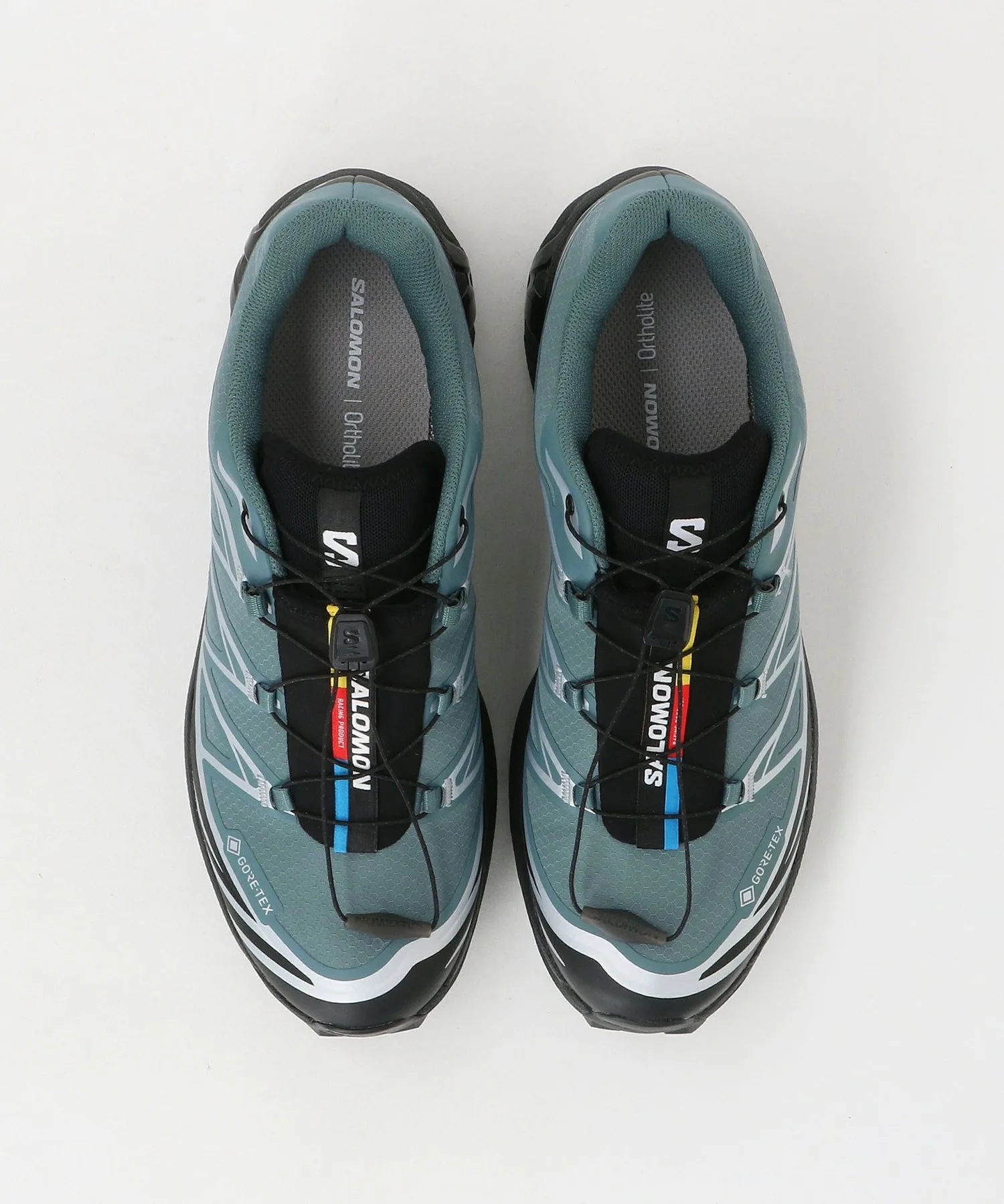 Мужские кроссовки для трейла с технологией Gore-Tex XT-6 GTX Salomon Kelly Green — фото 3