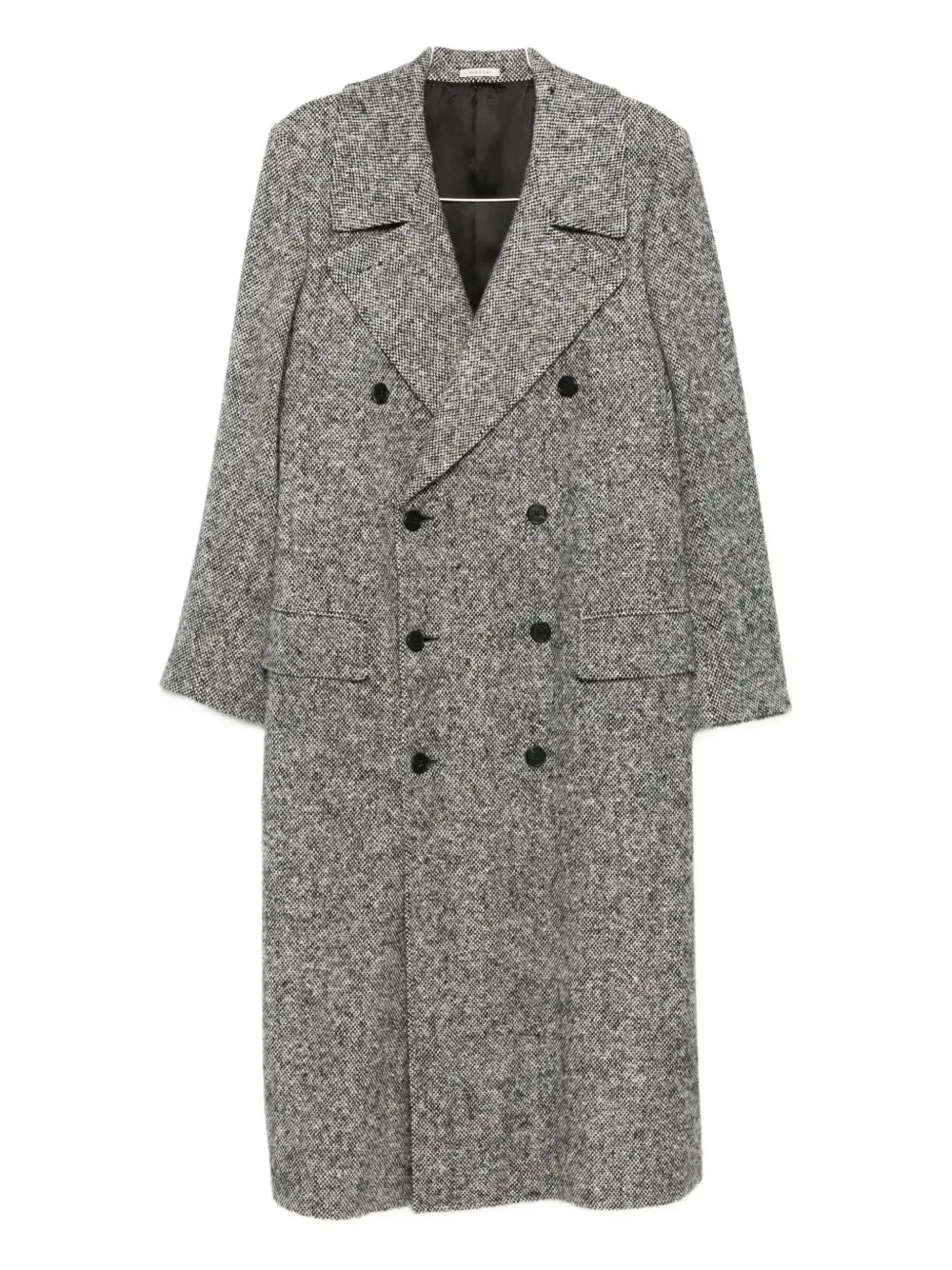 

Двубортное пальто Husbands, черный