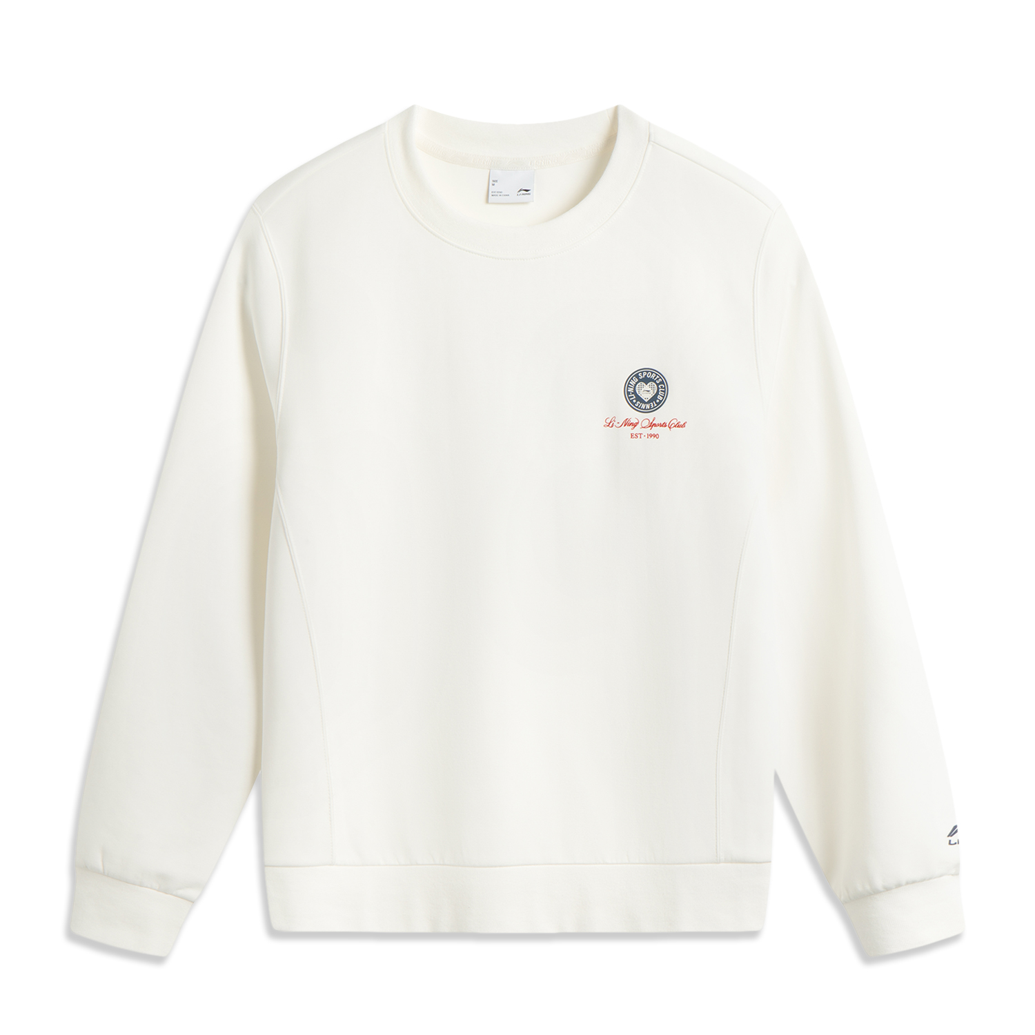 

Толстовка Sports Life Collection женская LINING, слоновая кость