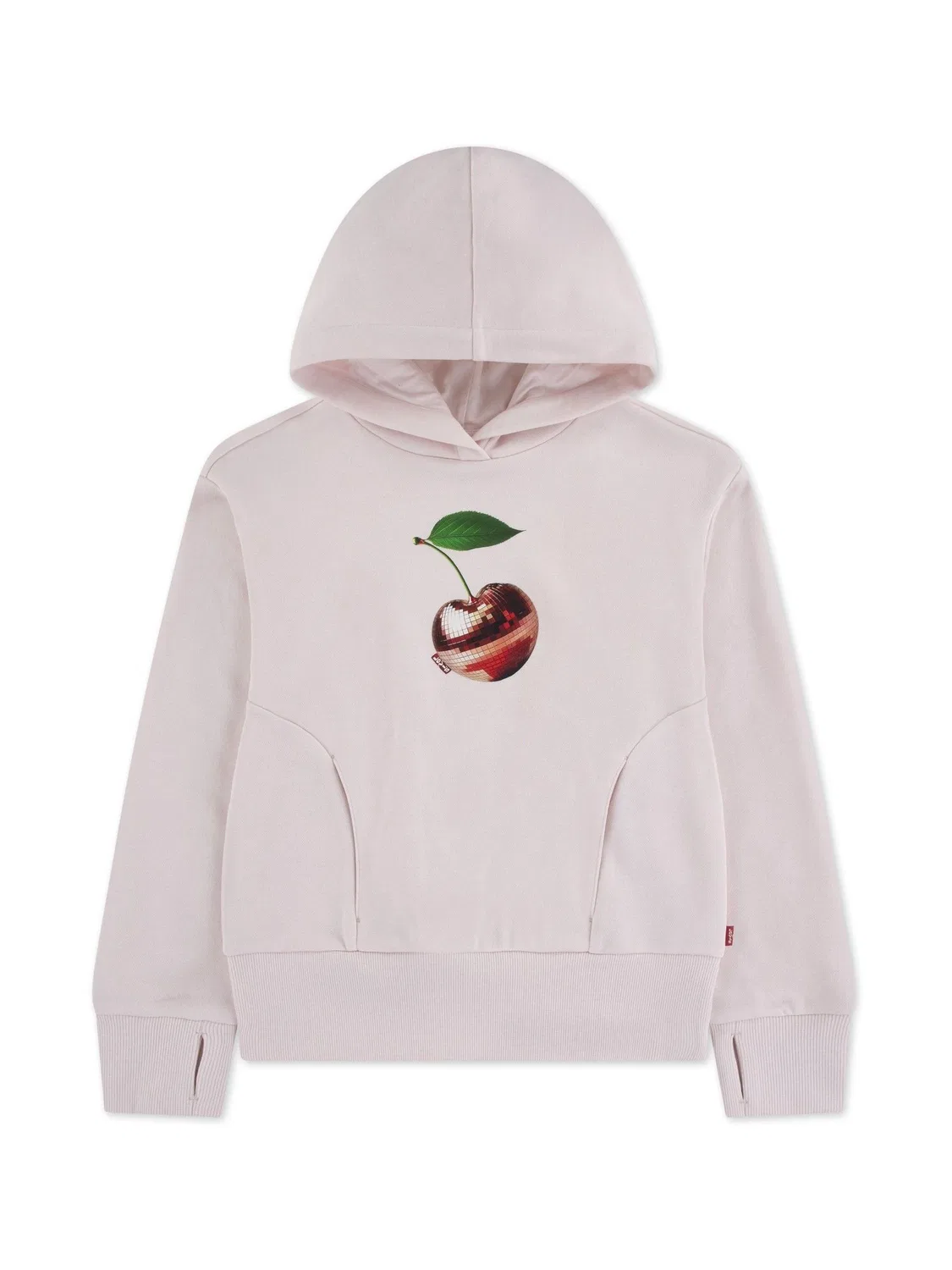 Худи Levi's Pink Disco Cherry, розовый — фото 4