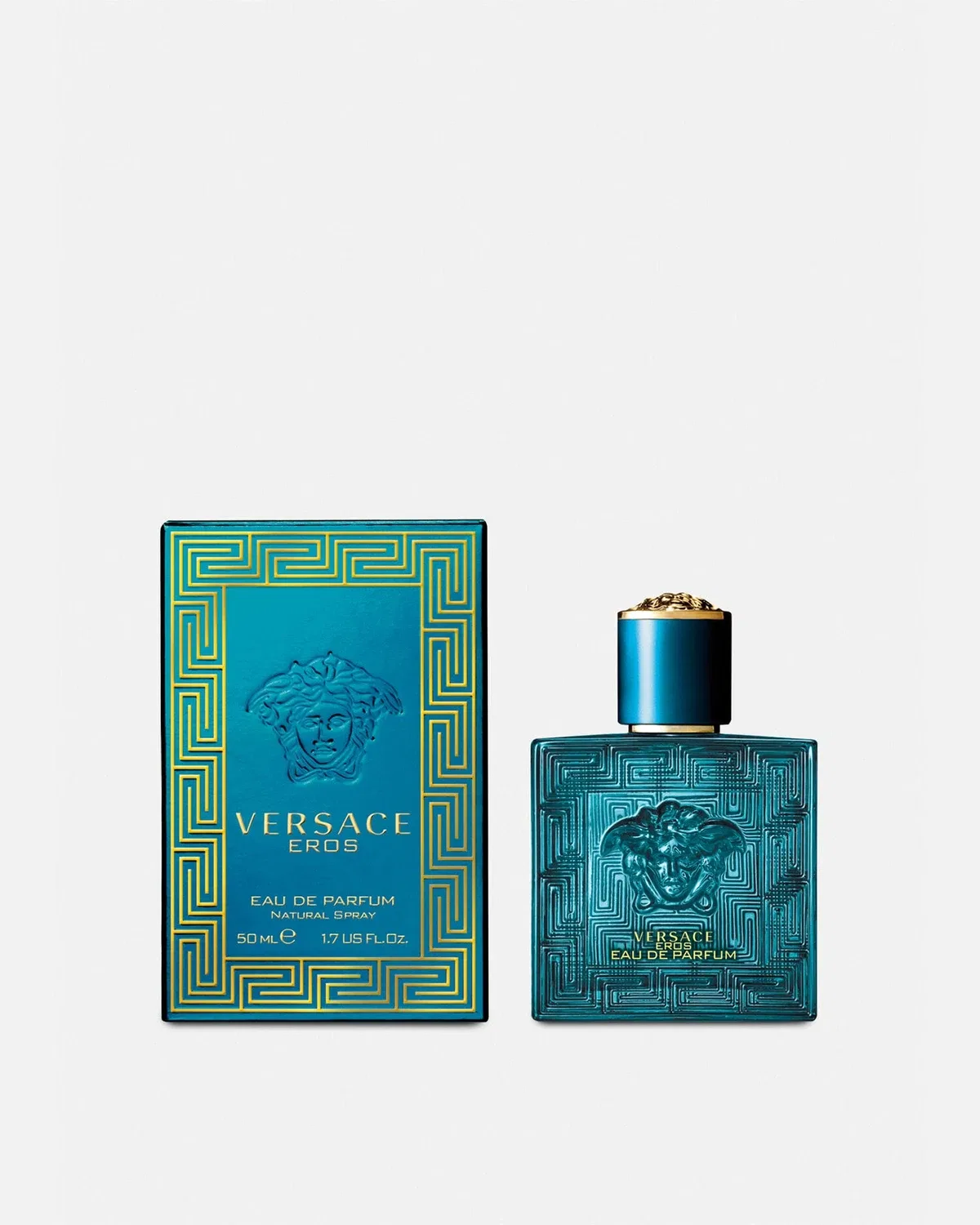 Туалетная вода Versace Эрос, 50 мл, синий — фото 2