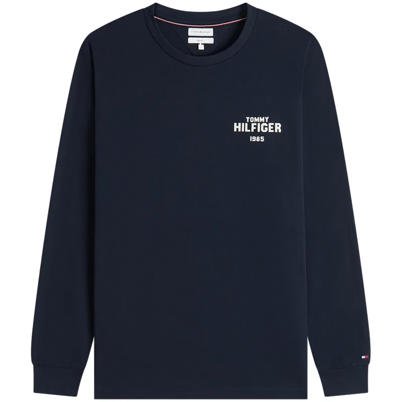 Мужская футболка с круглым вырезом Navy Blue DW5 Tommy Hilfiger