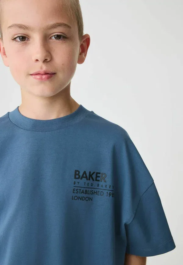 Брюки из джерси Baker By Ted Baker, темно-синий — фото 2