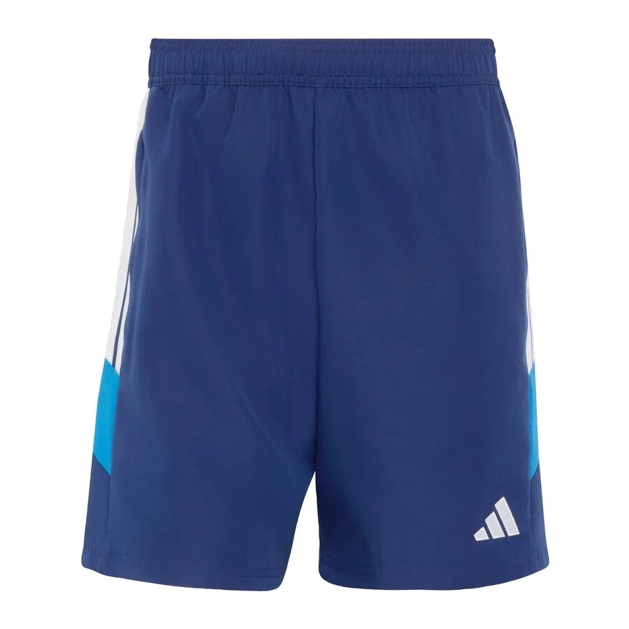 Спортивные брюки ADIDAS PERFORMANCE Regular Workout Pants 'Tiro Es' в лазурном и темно-синем цветах