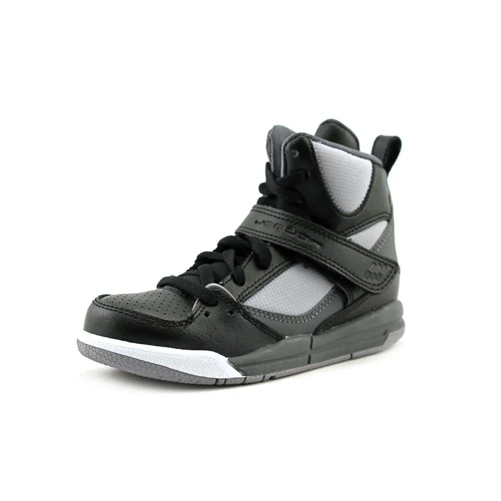 Детские баскетбольные кроссовки для девочек с высокой посадкой Jordan Flight 45 NIKE, Black