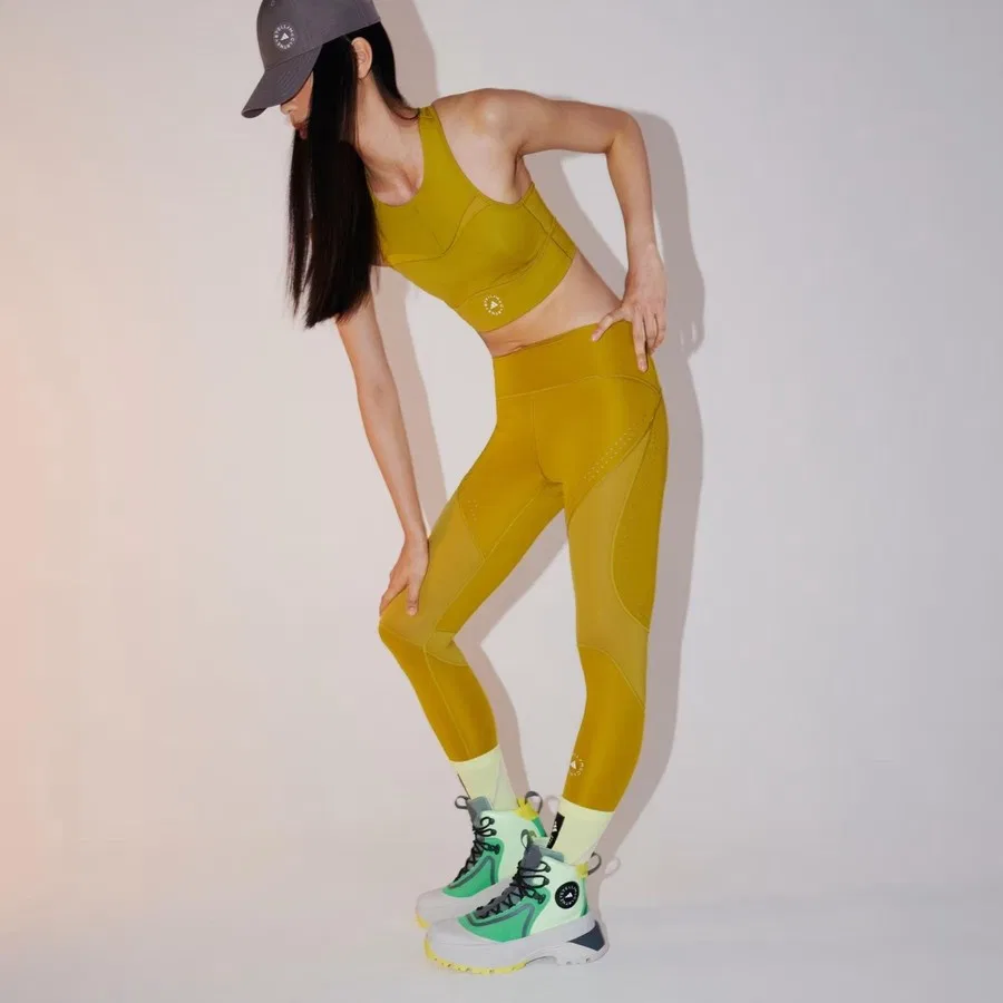 Женские леггинсы с высокой посадкой adidas aSMC TPR OT 7/8, Зеленый