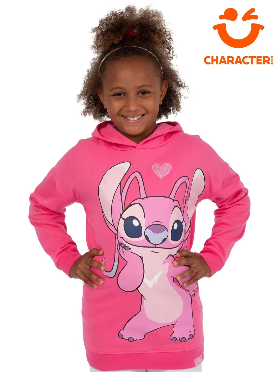Худи Disney Lilo & Stitch Angel Character, розовый