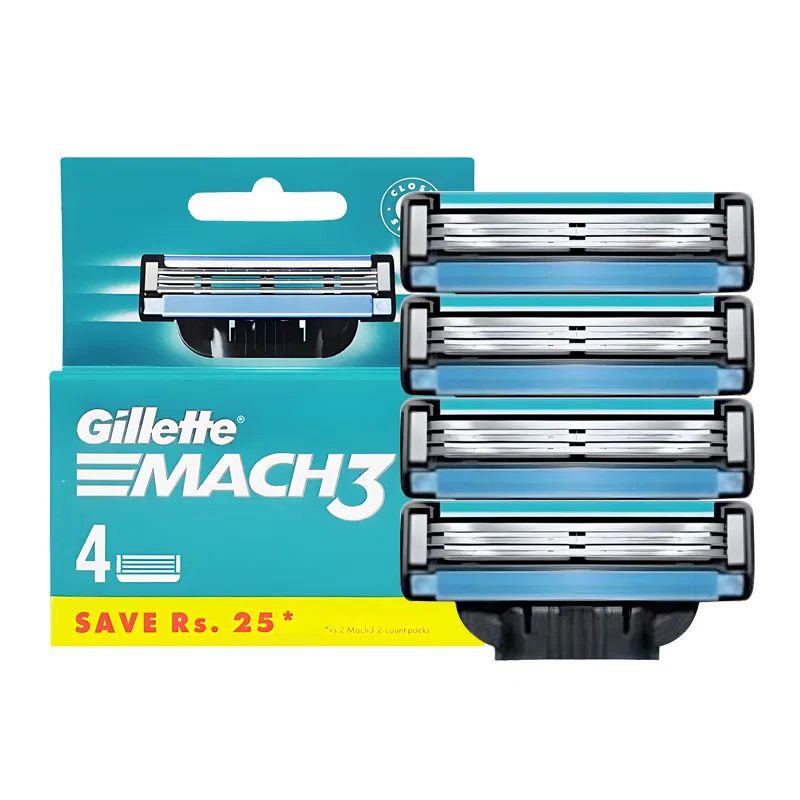 Мужской станок для бритья с 4 лезвиями Sharp Speed, Gillette