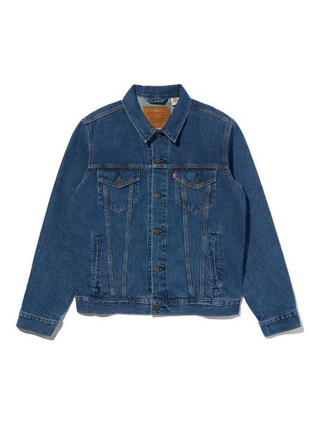 Куртка дальнобойщика TYPE III Levi's, Dark Indigo - Flat Finish — фото 4
