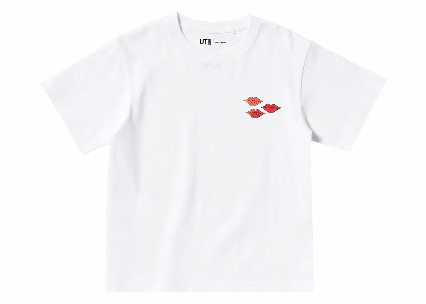 Детская футболка с принтом KAWS x Uniqlo Warhol UT KAWS, White — фото 2