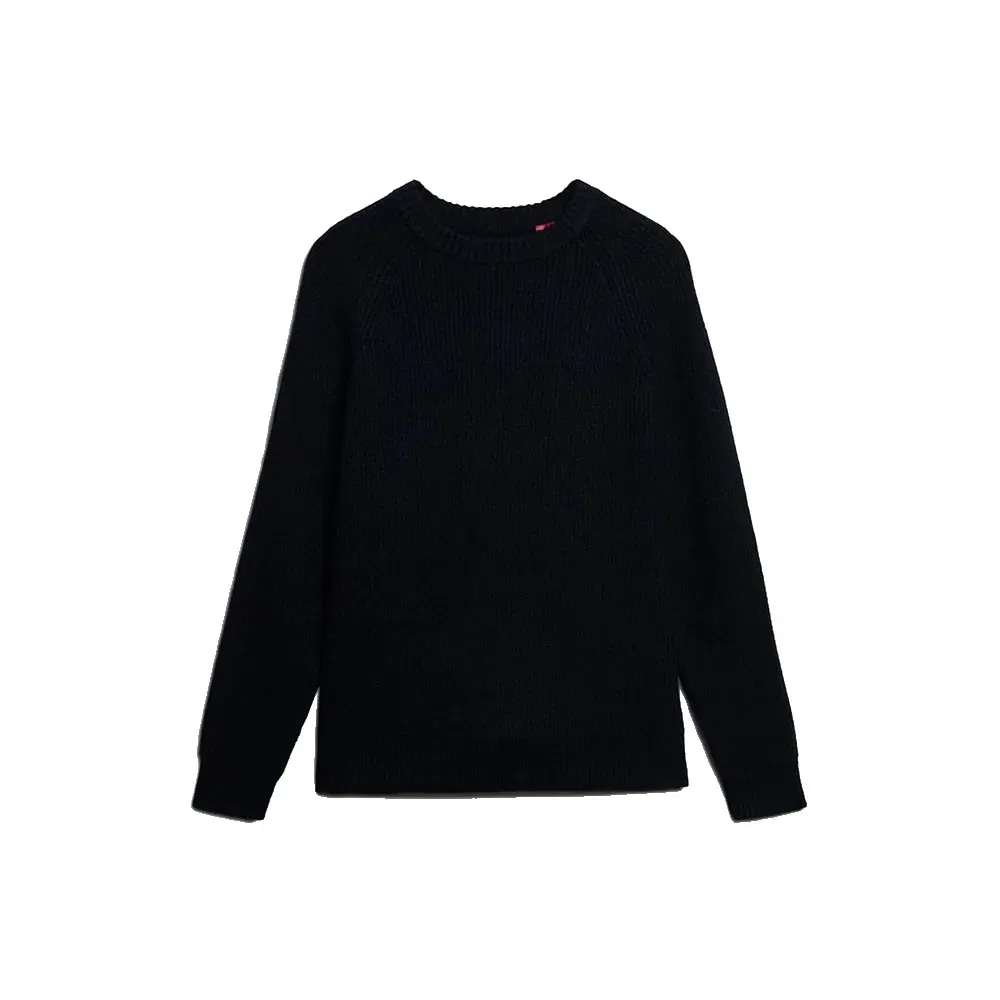 Свитер Chunky Raglan Superdry, черный — фото 3