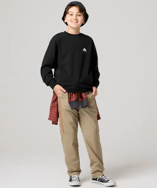 Детская футболка с длинным рукавомс принтом Mountain KRIFF MAYER Kid's Collection, Light Grey — фото 3
