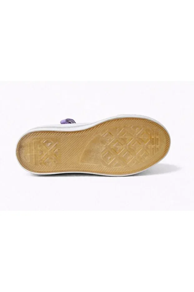 Детские кроссовки для девочек из кожзаменителя Weekjack, Lilac — фото 3