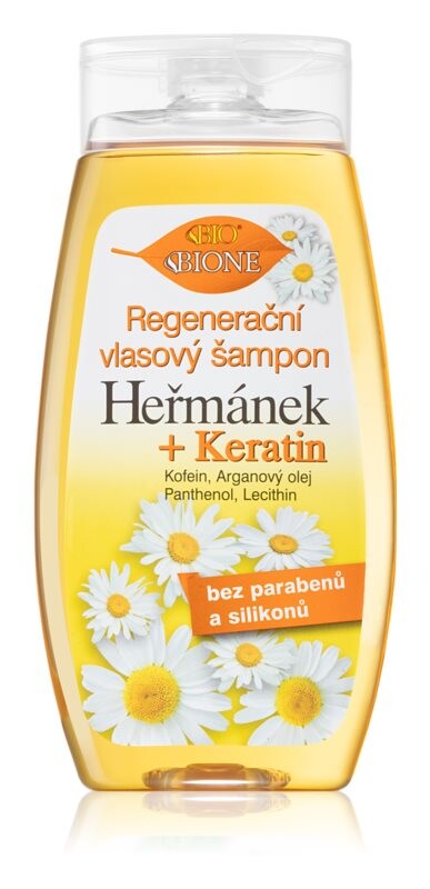 

Регенерирующий шампунь для волос Bione Cosmetics Heřmánek