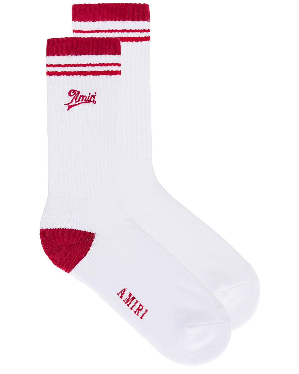 

Носки Amiri, цвет Varsity Red