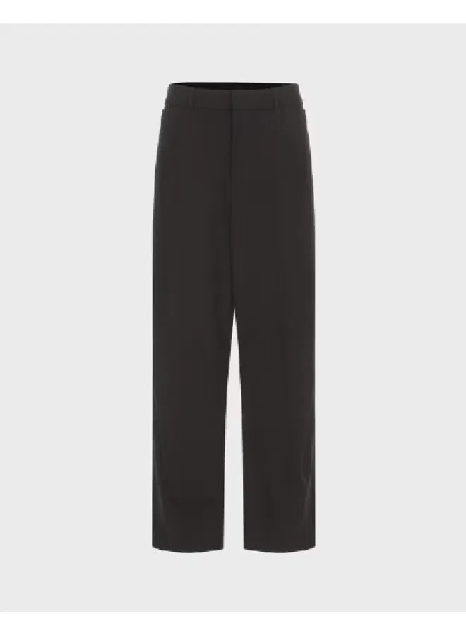 Брюки широкие мягкие комфортные Zara, черный