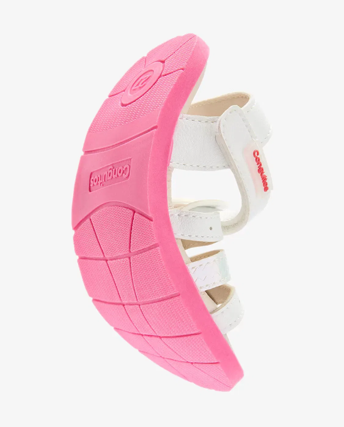 Детские сандалии для девочек из микрофибры Goflex Conguitos, Blanco — фото 2
