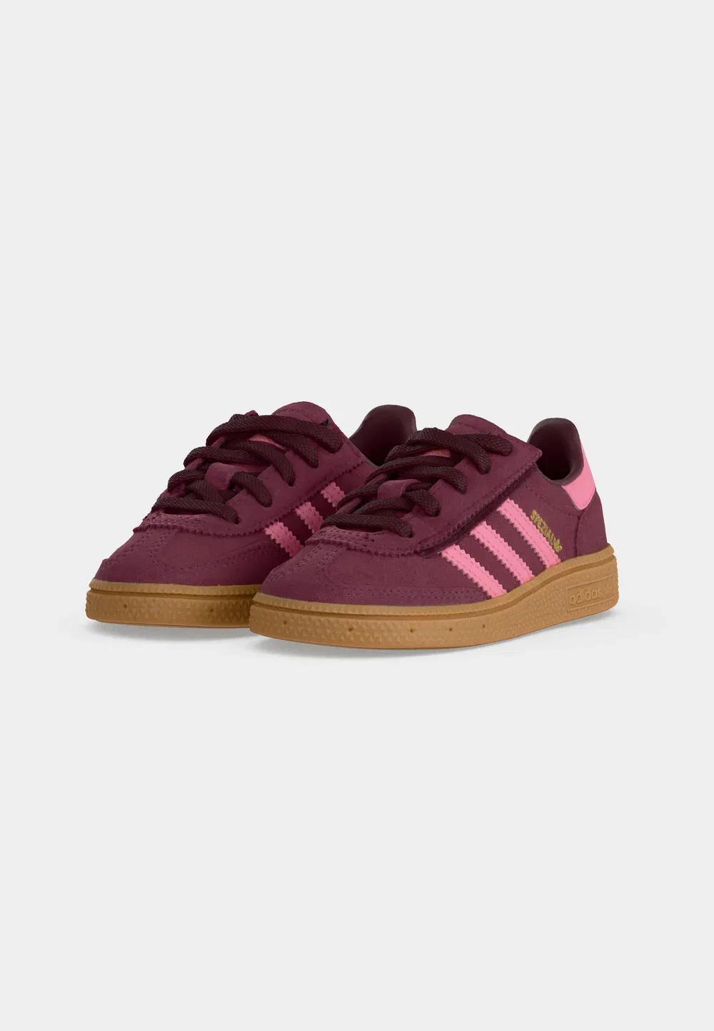 Специальная обувь для гандбола унисекс - детская обувь Adidas Originals, Maroon/Bliss Pink — фото 3
