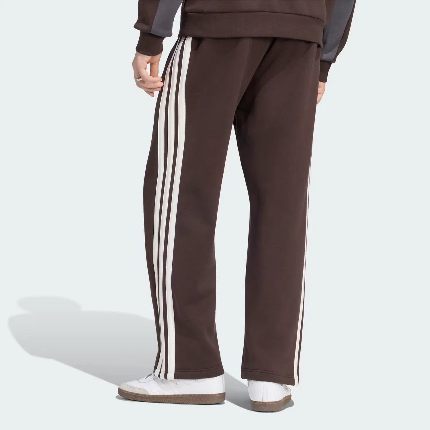 Мужские спортивные штаны свободного кроя Cutline Adidas Originals, Aurora Coffee — фото 3